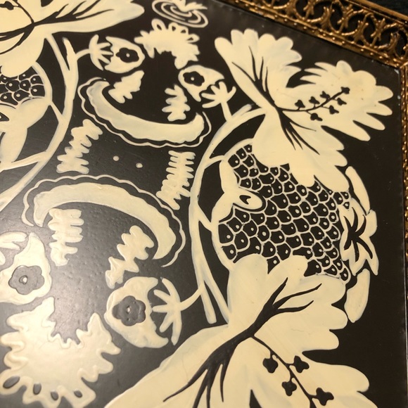 Decorative tray from India - Picture 6 of 8